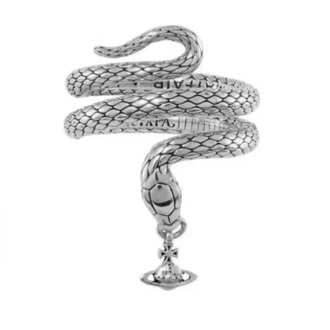 Serpent Coil Emblem Ring