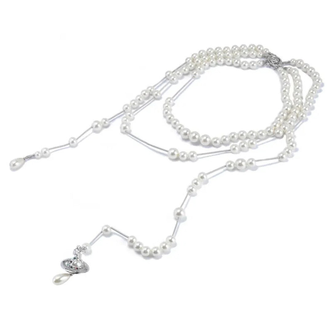 NANA Broken Pearl Necklace