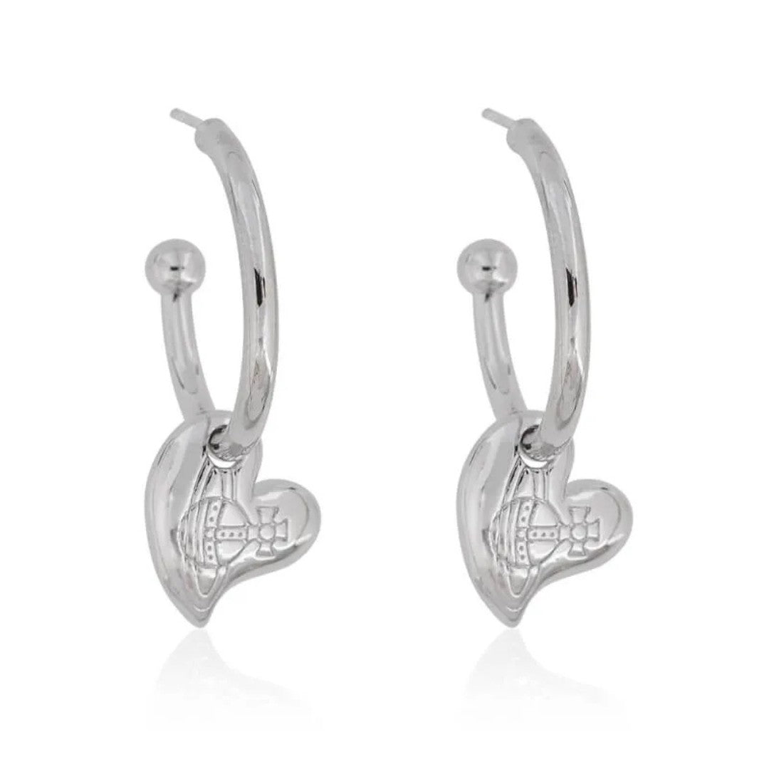 Oblique Love Saturn Earrings