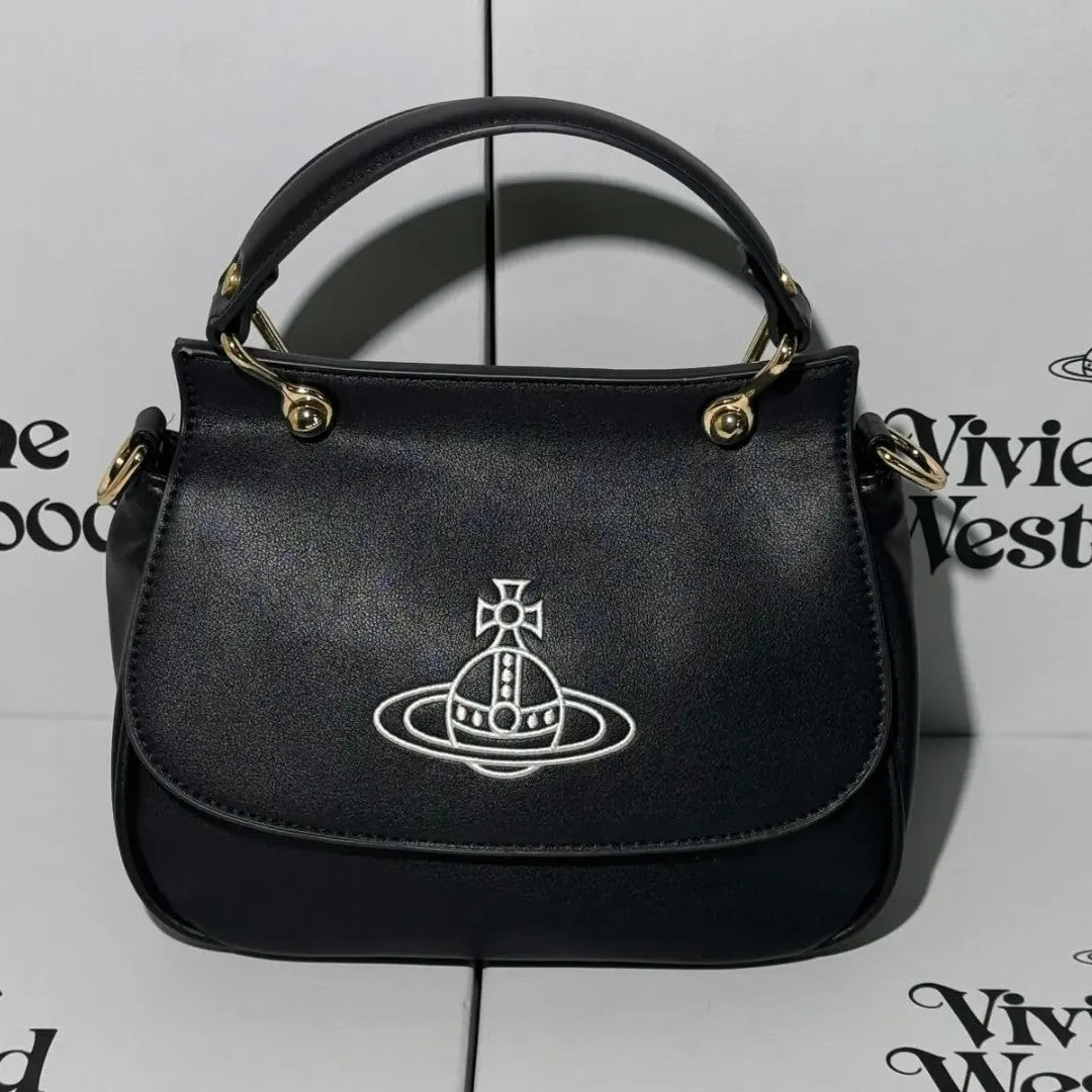 Leather Saturn Bag