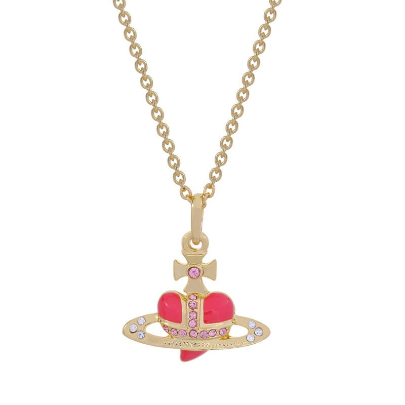 Love Baked Lacquer Necklace(All 15 Colors)(with box)