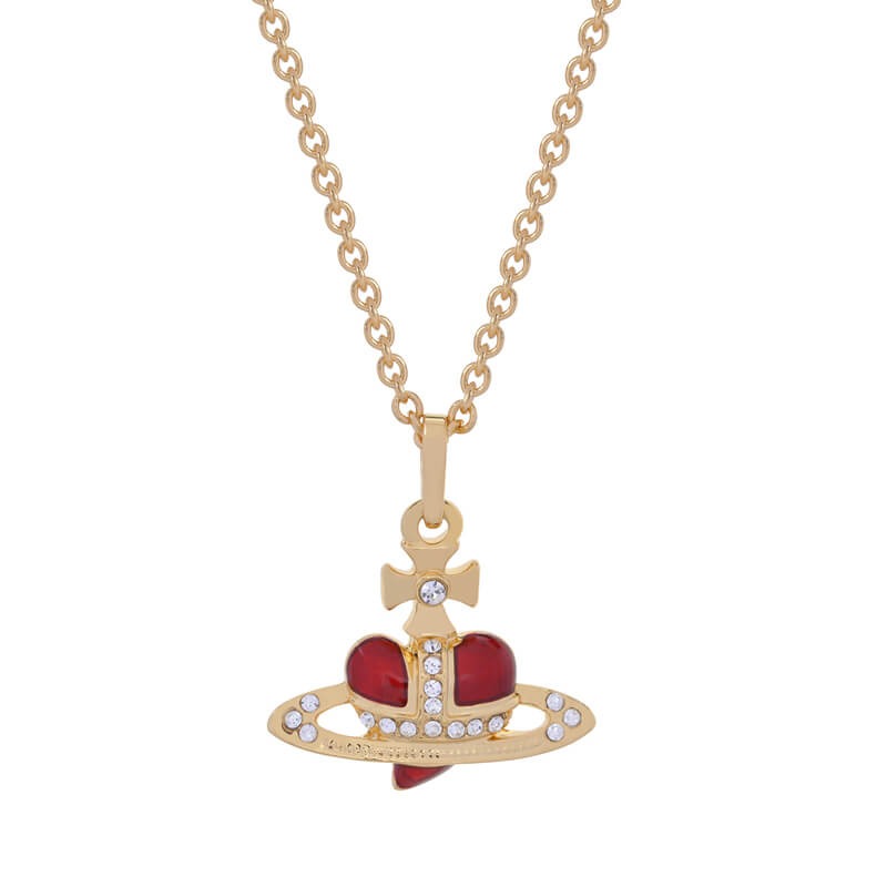 Love Baked Lacquer Necklace(All 15 Colors)(with box)