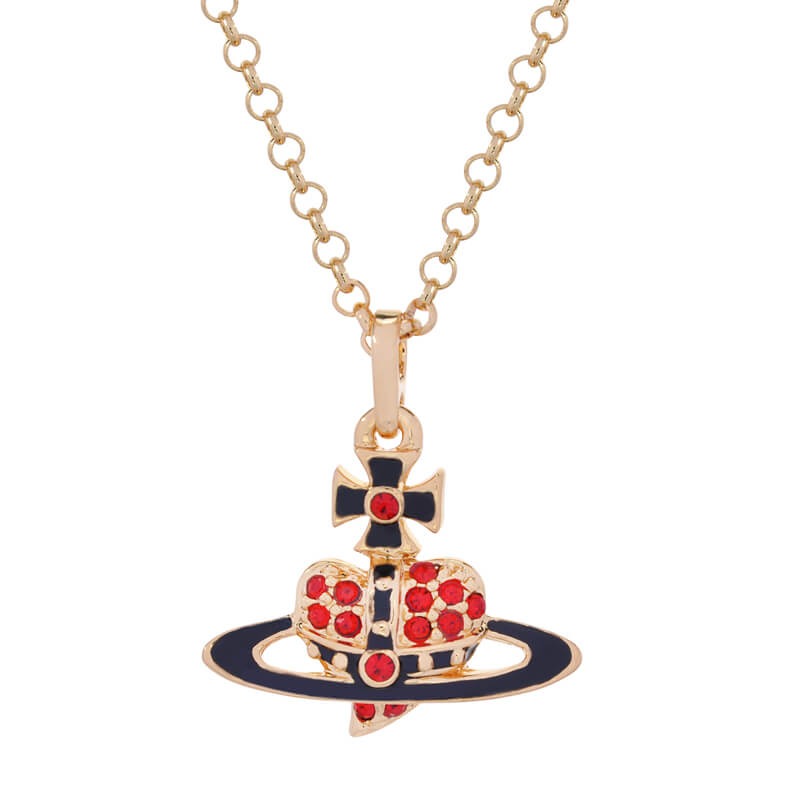 Love Baked Lacquer Necklace(All 15 Colors)(with box)