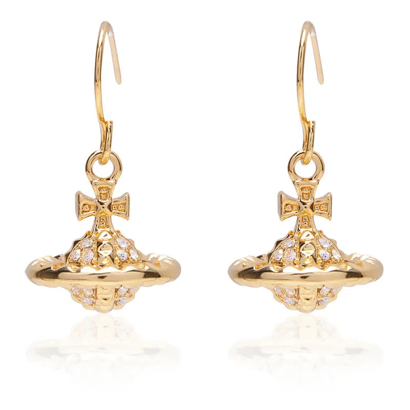 Orb Drop Earrings