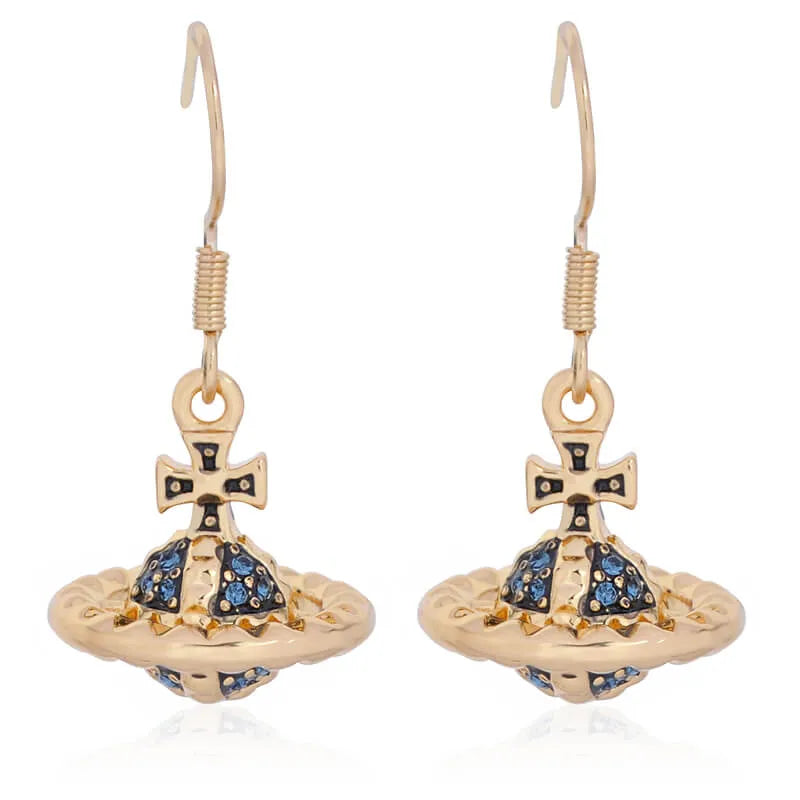 Orb Drop Earrings
