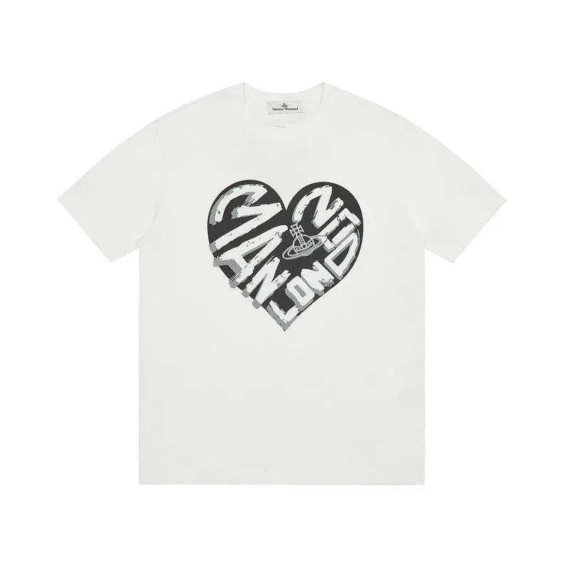 Mad World Heart Emblem T-Shirt