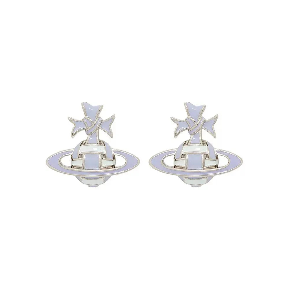 Mini Classic Enamel Orb Stud Earrings