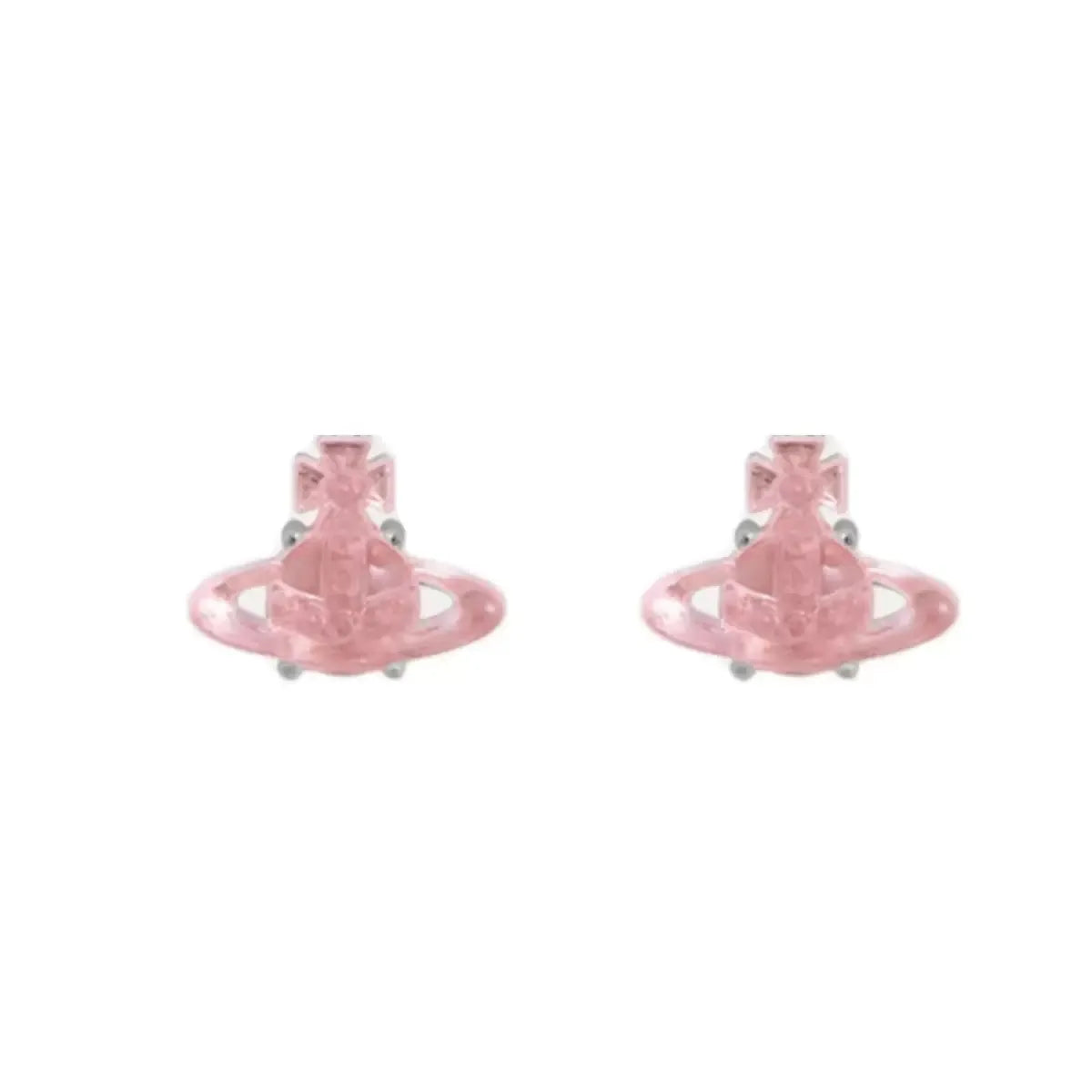 Glossy Orb Stud Earrings