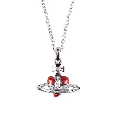 Love Baked Lacquer Necklace(All 15 Colors)(with box)