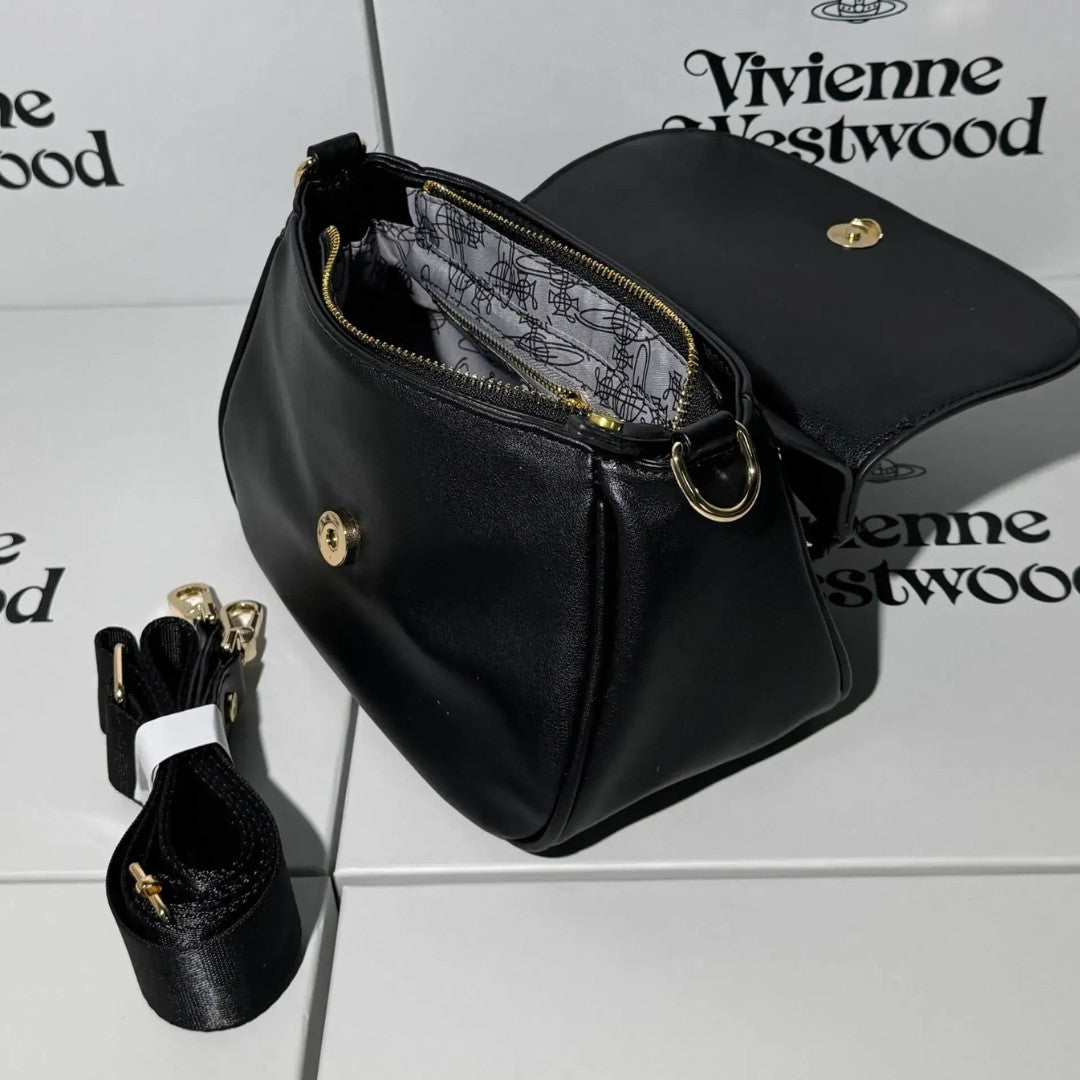 Leather Saturn Bag