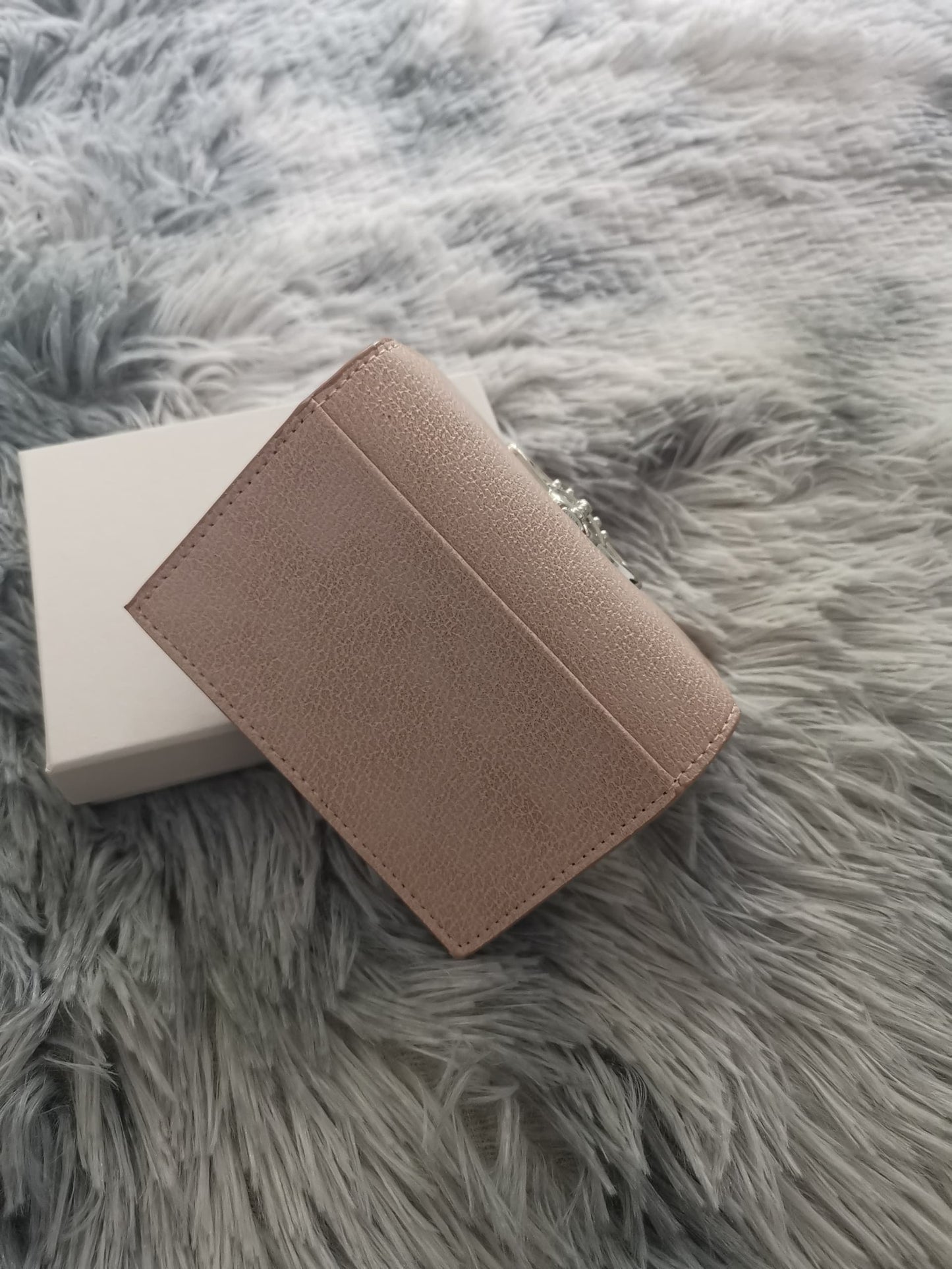 Pink Leather Wallet