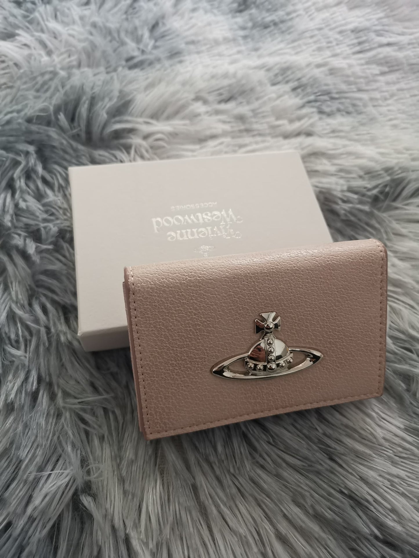 Pink Leather Wallet