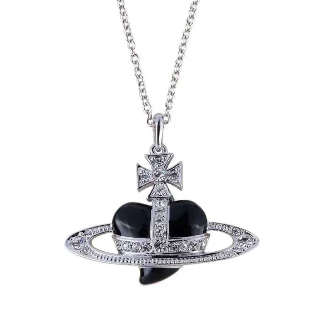 Celestial Heart Lacquer Necklace
