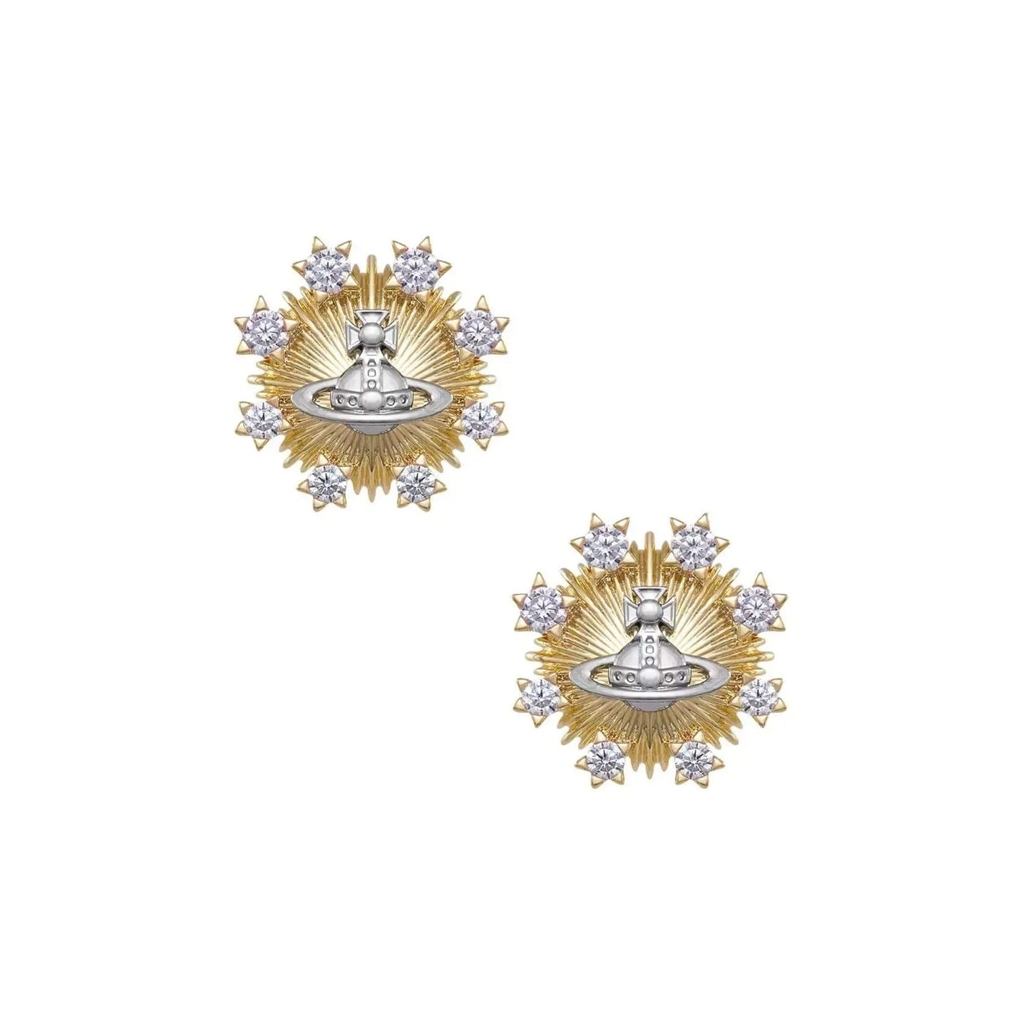 Starlight Orb Burst Earrings