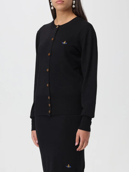 Classic Knit Button-Up Cardigan