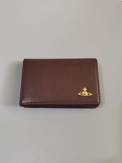 Brown leather wallet