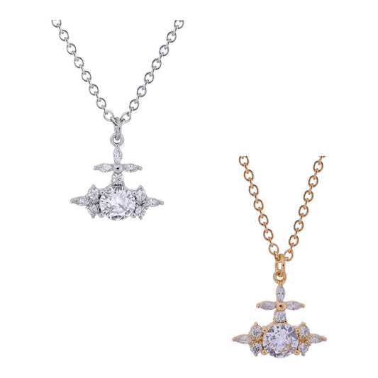 COLETTE Saturn Diamond Necklace