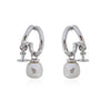 MARELLA Double Hoop Shaped Bead Earrings (with box)