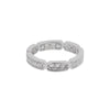 THETIS Spacer Diamond Alphabet Ring (with box)