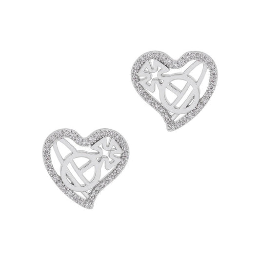 Love Saturn Diamond Earrings (with box)