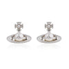 SIMONETTA Lacquered Raised Half-face Pearl Earrings (with box)