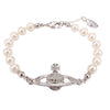 Mini Bas Relief Pearl Bracelet (7 pearls) (with box)