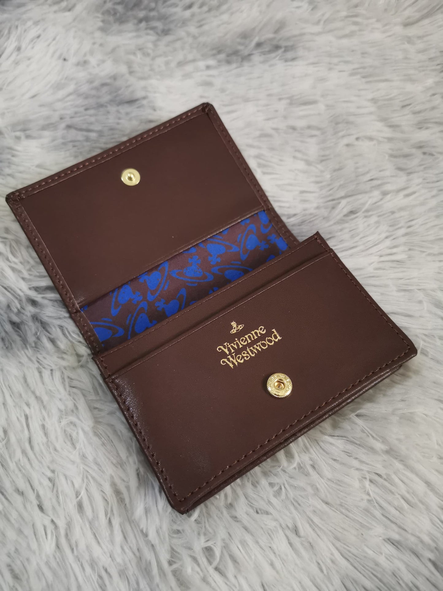 Brown leather wallet