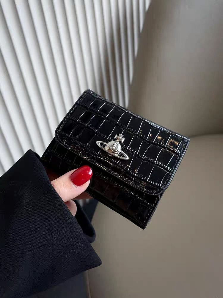 crocodile skin wallet (with box)