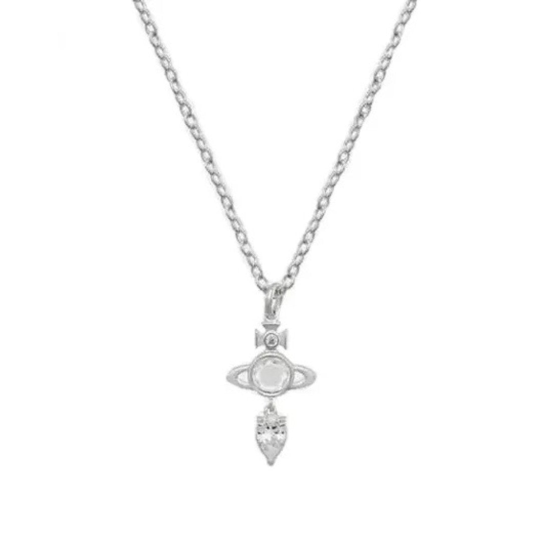 PHAEDRA Saturn Drops Necklace (Pendant Edition)