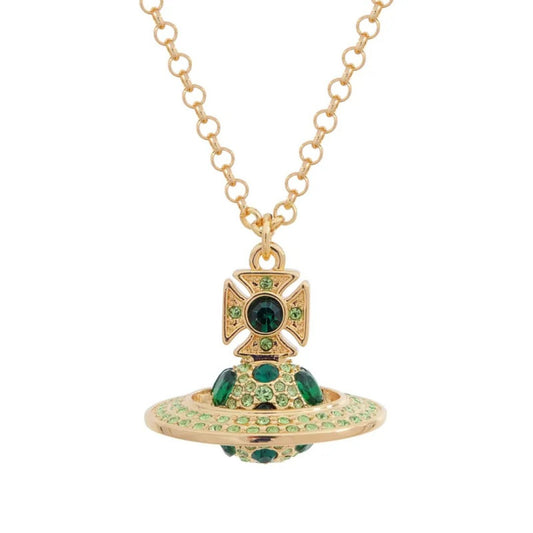FRANCETTE Diamond ORB Necklace