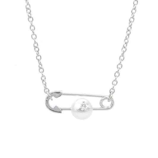 Pearl Pin Necklace
