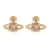 REINA Four Claw Zirconia Earrings (with box)