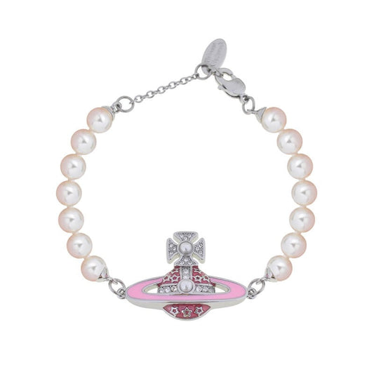 ROXANNE Lacquered Pentagram Pearl Bracelet (with box)