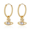 REINA Four Claw Zirconia Earrings (with box)