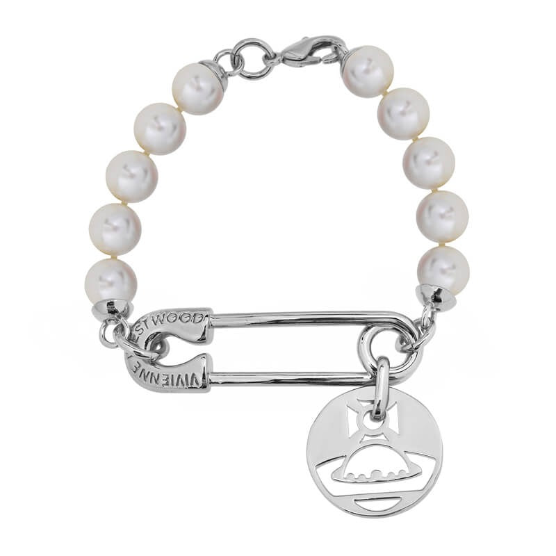 IMOGENE Pin Round Large Pearl Bracelet (with box)