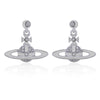 Saturn Diamond Earrings (with box)