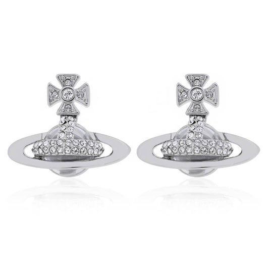 SORADA Half-Face Diamond Earrings (with box)