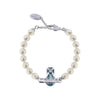 KITTY Pin Lacquered Saturn Pearl Bracelet (with box)