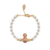 KITTY Pin Lacquered Saturn Pearl Bracelet (with box)