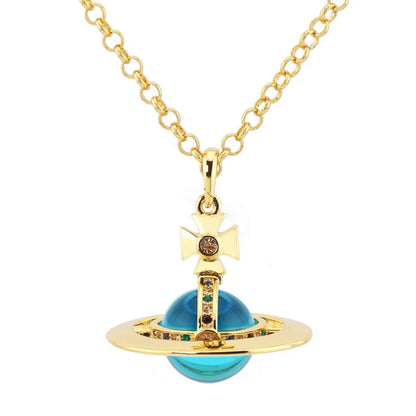 20MM ORB Classic Saturn Pendant Necklace (with box)