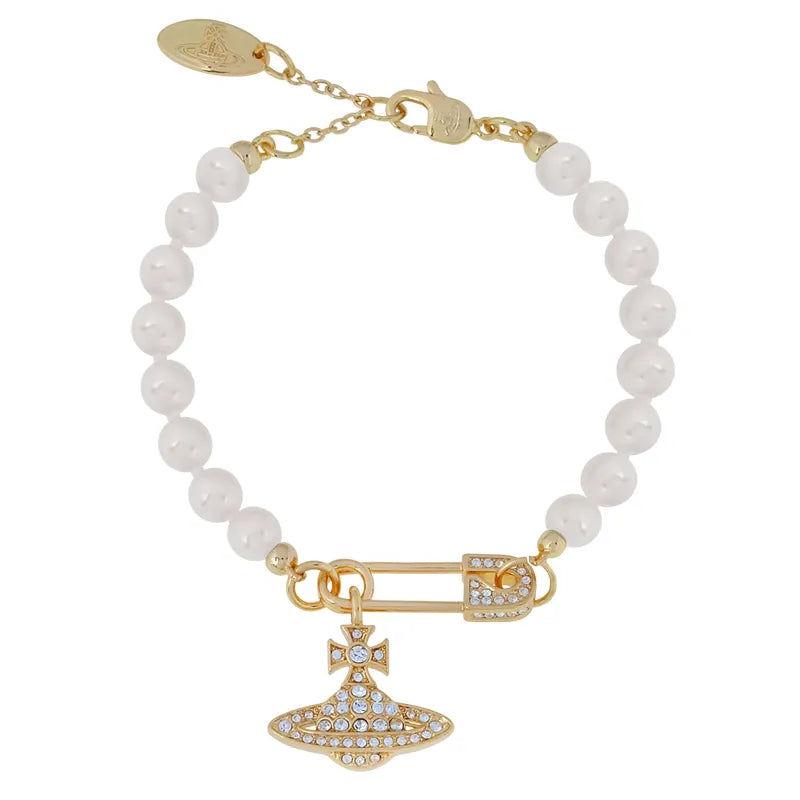 Pearl Punk Orb Bracelet