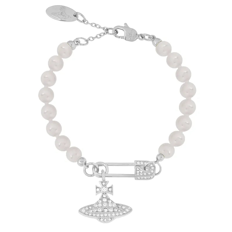 Pearl Punk Orb Bracelet