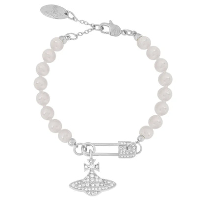 Pearl Punk Orb Bracelet