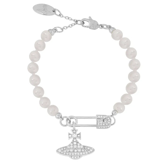 Pearl Punk Orb Bracelet
