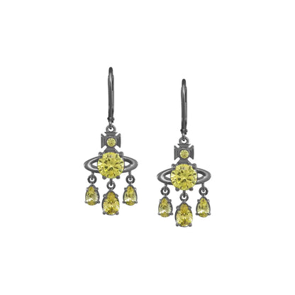 Celestial Drop Orb Earrings