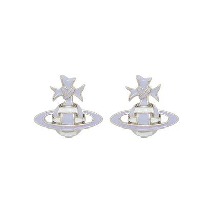 Mini Classic Enamel Orb Stud Earrings