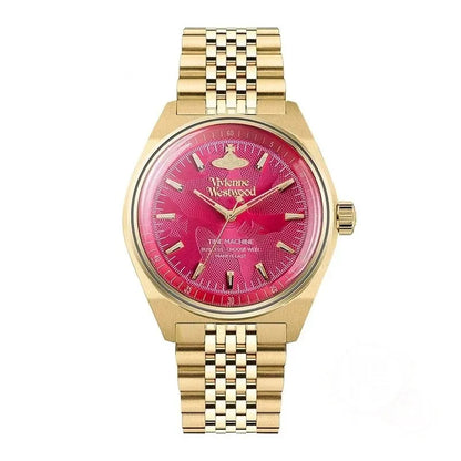 Orb-Detail Link Bracelet Watch