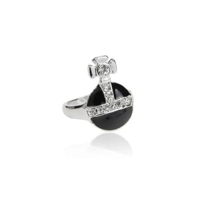 Crystal Orbit Dome Ring