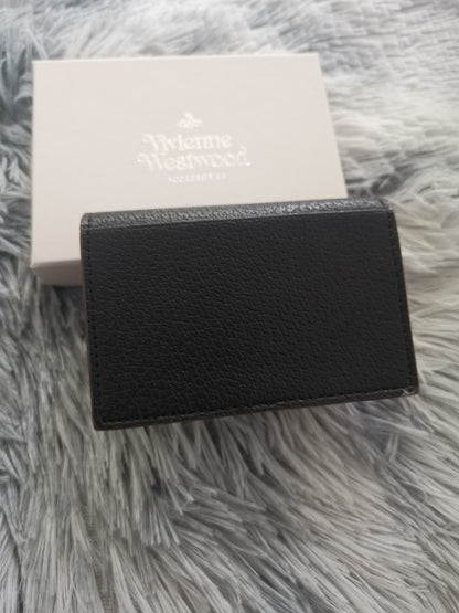 Black leather wallet