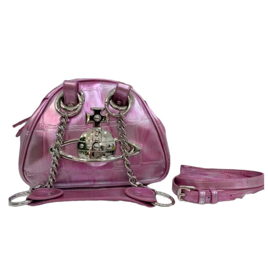 Pink Archive Orb Chain Handbag (with dustbag)